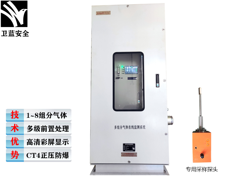 多組分氣體在線分析儀(IICT4防爆)